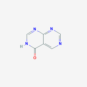 molecular formula C6H4N4O B3281727 Pyrimido[4,5-d]pyrimidin-4(3H)-one CAS No. 7403-26-1
