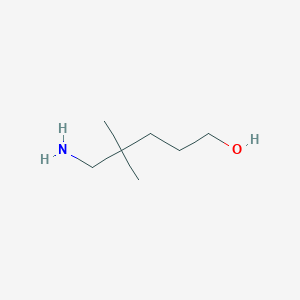 5-Amino-4,4-dimethylpentan-1-ol