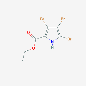 Ethyl 3,4,5-tribromo-1H-pyrrole-2-carboxylate