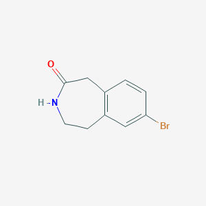 2H-3-Benzazepin-2-one, 7-bromo-1,3,4,5-tetrahydro-