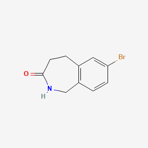 3H-2-Benzazepin-3-one, 7-bromo-1,2,4,5-tetrahydro-