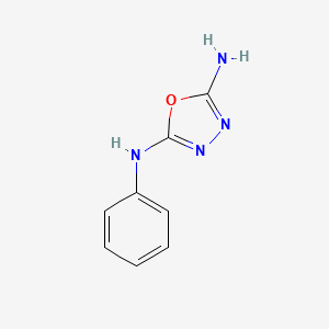 2-N-phenyl-1,3,4-oxadiazole-2,5-diamine
