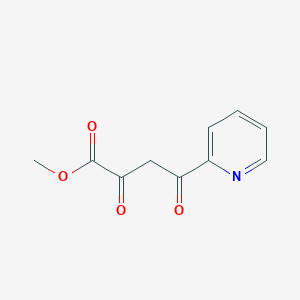 molecular formula C10H9NO4 B3281797 Methyl 2,4-dioxo-4-(pyridin-2-YL)butanoate CAS No. 741287-91-2