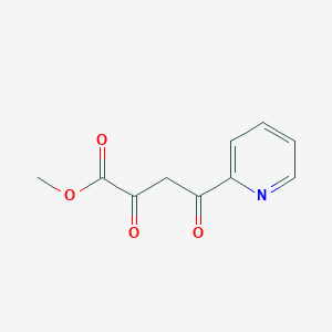 molecular formula C10H9NO4 B3281797 2,4-二氧代-4-(吡啶-2-基)丁酸甲酯 CAS No. 741287-91-2