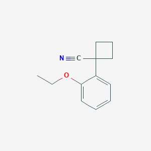 1-(2-Ethoxyphenyl)cyclobutane-1-carbonitrile