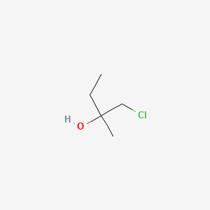 molecular formula C5H11ClO B3281928 1-Chloro-2-methyl-butan-2-ol CAS No. 74283-48-0