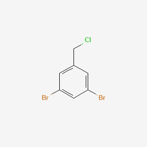 molecular formula C7H5Br2Cl B3281948 1,3-Dibromo-5-(chloromethyl)benzene CAS No. 74337-30-7