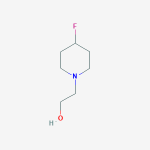 molecular formula C7H14FNO B3282023 2-(4-Fluoropiperidin-1-yl)ethanol CAS No. 744207-70-3