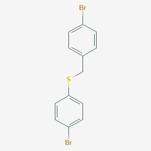 molecular formula C13H10Br2S B328217 4-Bromobenzyl 4-bromophenyl sulfide 