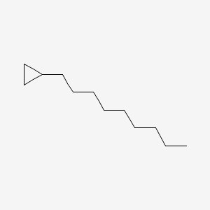 molecular formula C12H24 B3282191 壬基环丙烷 CAS No. 74663-85-7