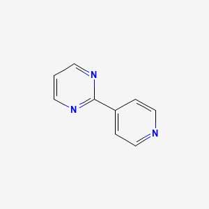molecular formula C9H7N3 B3282261 2-(吡啶-4-基)嘧啶 CAS No. 74801-33-5