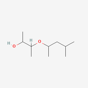 molecular formula C10H22O2 B3282266 3-(1,3-Dimethylbutoxy)-2-butanol CAS No. 74810-45-0