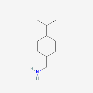molecular formula C10H21N B3282373 [4-(丙-2-基)环己基]甲胺 CAS No. 749799-45-9