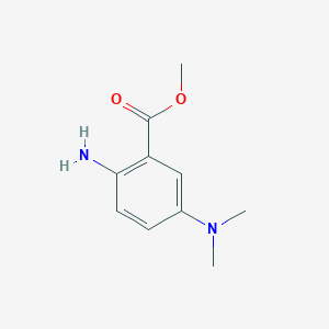 molecular formula C10H14N2O2 B3282404 Methyl 2-amino-5-(dimethylamino)benzoate CAS No. 749863-32-9