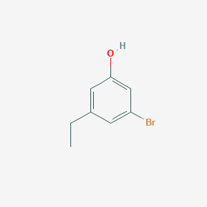 molecular formula C8H9BrO B3282440 3-Bromo-5-ethylphenol CAS No. 749930-37-8