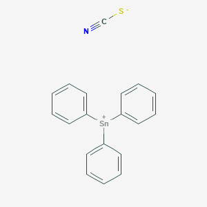 molecular formula C19H15NSSn B3282453 Triphenylstannanylium thiocyanate CAS No. 75026-17-4
