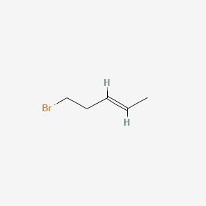 molecular formula C5H9B B3282524 5-Bromo-2-pentene CAS No. 7515-62-0