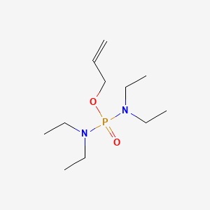 molecular formula C11H25N2O2P B3282555 Allyl tetraethyldiamidophosphate CAS No. 75219-49-7