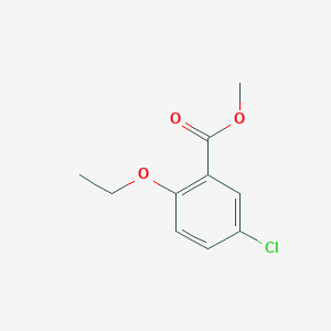 molecular formula C10H11ClO3 B3282578 Methyl 5-chloro-2-ethoxybenzoate CAS No. 75230-37-4