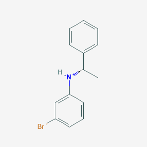(S)-3-Bromo-N-(1-phenylethyl)-aniline