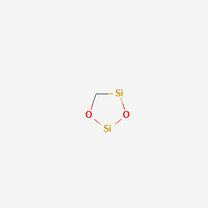 molecular formula CH2O2Si2 B3282643 1,3,2,4-Dioxadisilolane CAS No. 7540-38-7