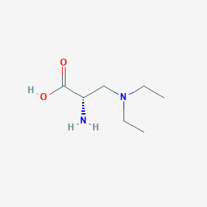 molecular formula C7H16N2O2 B3282651 3-(N,N-Diethylamino)-L-alanine CAS No. 754167-24-3
