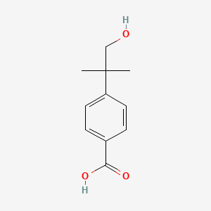 molecular formula C11H14O3 B3282680 4-(1-羟基-2-甲基丙烷-2-基)苯甲酸 CAS No. 75492-21-6