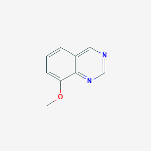 molecular formula C9H8N2O B3282709 8-Methoxyquinazoline CAS No. 7557-01-9