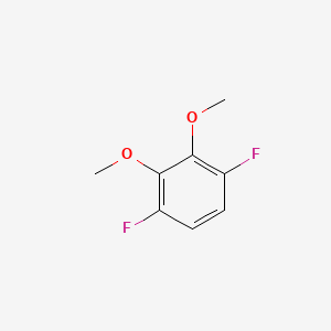molecular formula C8H8F2O2 B3282721 1,4-Difluoro-2,3-dimethoxybenzene CAS No. 75626-18-5