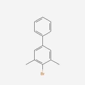 molecular formula C14H13B B3282785 4-Bromo-3,5-dimethyl-1,1'-biphenyl CAS No. 756873-19-5