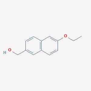 molecular formula C13H14O2 B3282805 (6-Ethoxynaphthalen-2-yl)methanol CAS No. 757230-57-2