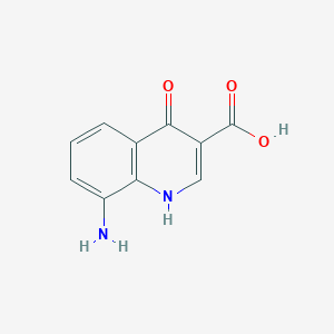 8-Amino-4-hydroxyquinoline-3-carboxylic acid