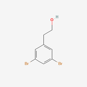 molecular formula C8H8Br2O B3282894 2-(3,5-Dibromophenyl)ethanol CAS No. 75894-93-8