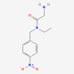 2-Amino-N-ethyl-N-(4-nitro-benzyl)-acetamide