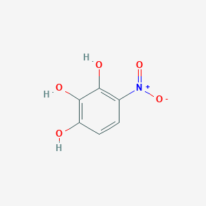 molecular formula C6H5NO5 B3283030 4-Nitropyrogallol CAS No. 76088-63-6