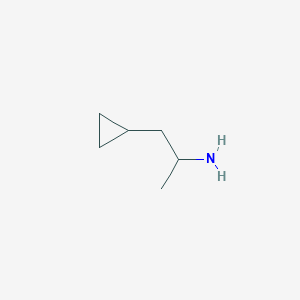 molecular formula C6H13N B3283140 1-Cyclopropylpropan-2-amine CAS No. 762183-54-0