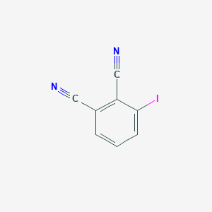 molecular formula C8H3IN2 B3283175 3-碘苯甲腈 CAS No. 76241-81-1
