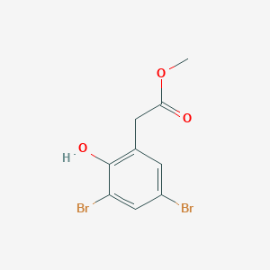 Methyl 2-(3,5-dibromo-2-hydroxyphenyl)acetate