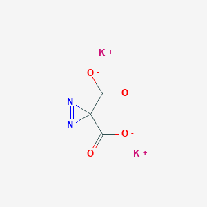 molecular formula C3K2N2O4 B3283238 Dipotassium diazirine-3,3-dicarboxylate CAS No. 76429-97-5