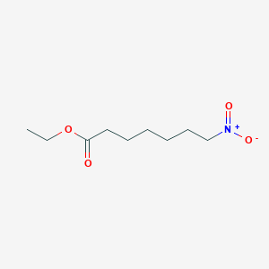molecular formula C9H17NO4 B3283251 Ethyl 7-Nitroheptanoate CAS No. 76455-55-5