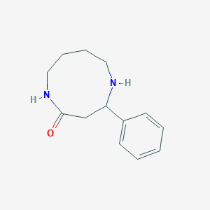 4-Phenyl-1,5-diazacyclononane-2-one