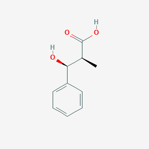 molecular formula C10H12O3 B3283333 (2S,3S)-3-Hydroxy-2-methyl-3-phenylpropanoic acid CAS No. 76549-02-5