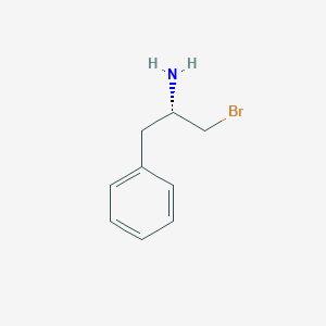 molecular formula C9H12BrN B3283353 (S)-1-Bromo-3-phenylpropan-2-amine CAS No. 765887-92-1