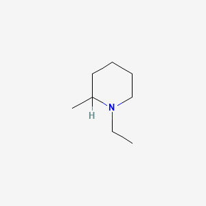 molecular formula C8H17N B3283383 1-Ethyl-2-methylpiperidine CAS No. 766-52-9