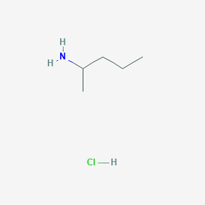 molecular formula C5H14ClN B3283456 Pentan-2-amine hydrochloride CAS No. 76716-21-7