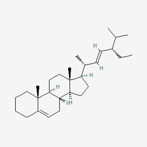 molecular formula C29H48 B3283526 (24S)-Ethylcholest-5,22-diene CAS No. 76879-05-5