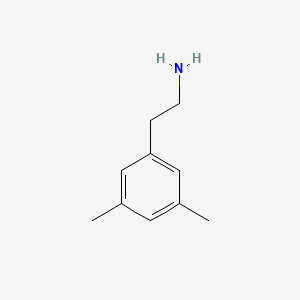 molecular formula C10H15N B3283548 2-(3,5-Dimethylphenyl)ethan-1-amine CAS No. 76935-61-0