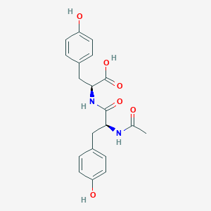 molecular formula C20H22N2O6 B3283723 AC-Tyr-tyr-OH CAS No. 7720-37-8