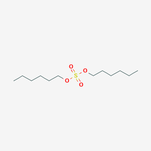 molecular formula C12H26O4S B3283747 Dihexyl sulfate CAS No. 7722-57-8