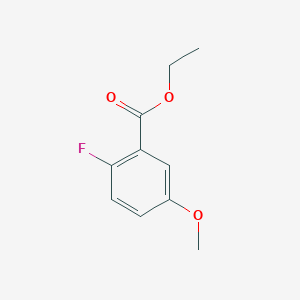 molecular formula C10H11FO3 B3283793 Ethyl 2-fluoro-5-methoxybenzoate CAS No. 773134-95-5